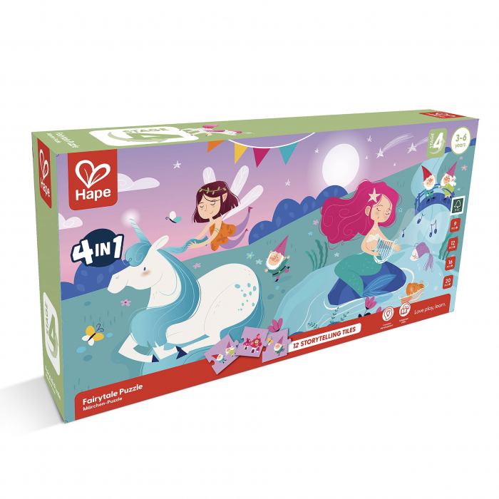 Puzzle pentru copii Zane (4 in 1) si joc storytelling [2]