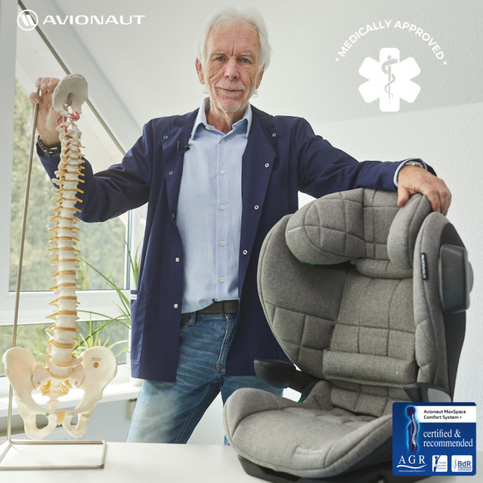Scaun auto Avionaut MaxSpace Comfort System+ Pink [6]