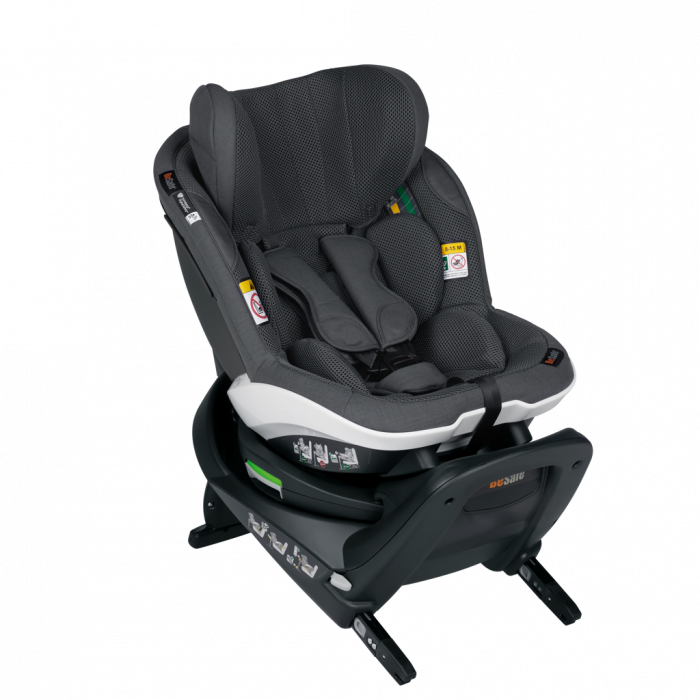 Scaun auto BeSafe iZi Turn M i-Size ,   Antrachite Mesh
