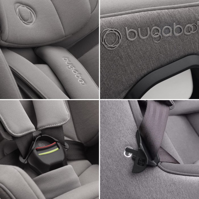 Scaun auto Bugaboo Owl Mineral Grey + Baza Isofix Bugaboo 360 [4]