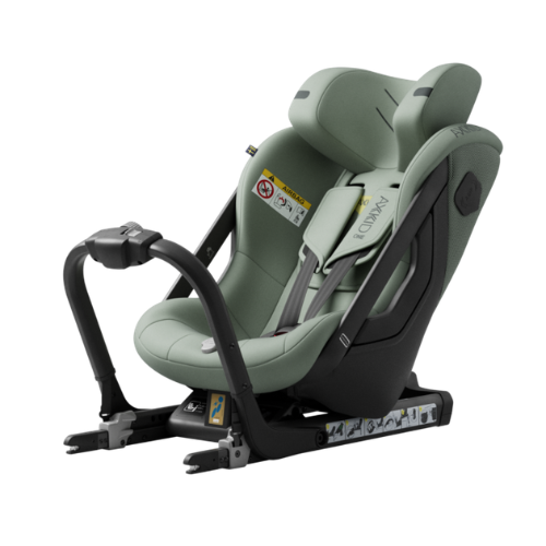 Scaun auto rear-facing ISOFIX Axkid ONE 0–7 ani Green [4]