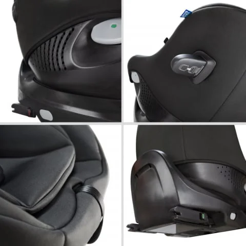 Scaun auto rotativ 360 Graco Turn2Me DLX i-Size Midnight [8]