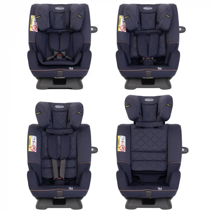 Scaun auto Graco SlimFit i-Size 0-12 ani Midnight [4]
