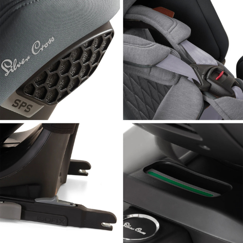 Scaun auto rotativ 360 Silver Cross Motion 2 All Size Glacier [6]