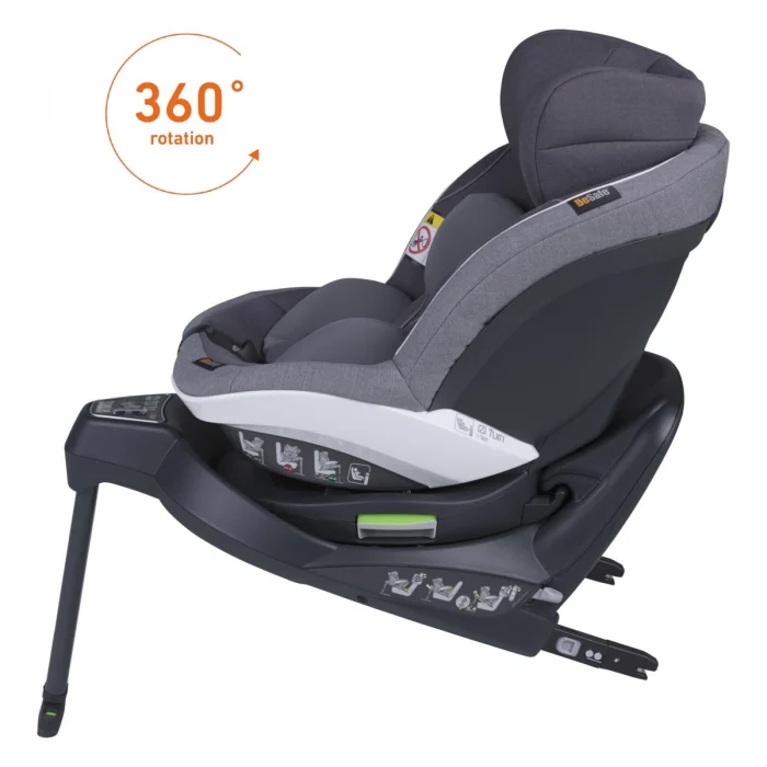 Scaun auto rotativ Besafe iZi Turn i-Size Metallic Melange [5]