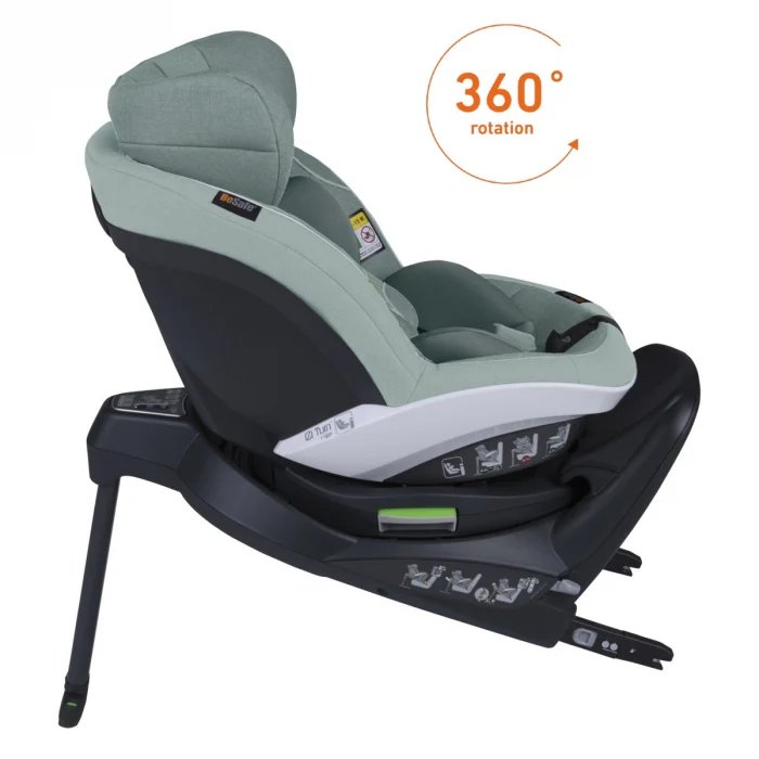 Scaun auto rotativ Besafe iZi Turn i-Size Sea Green [4]