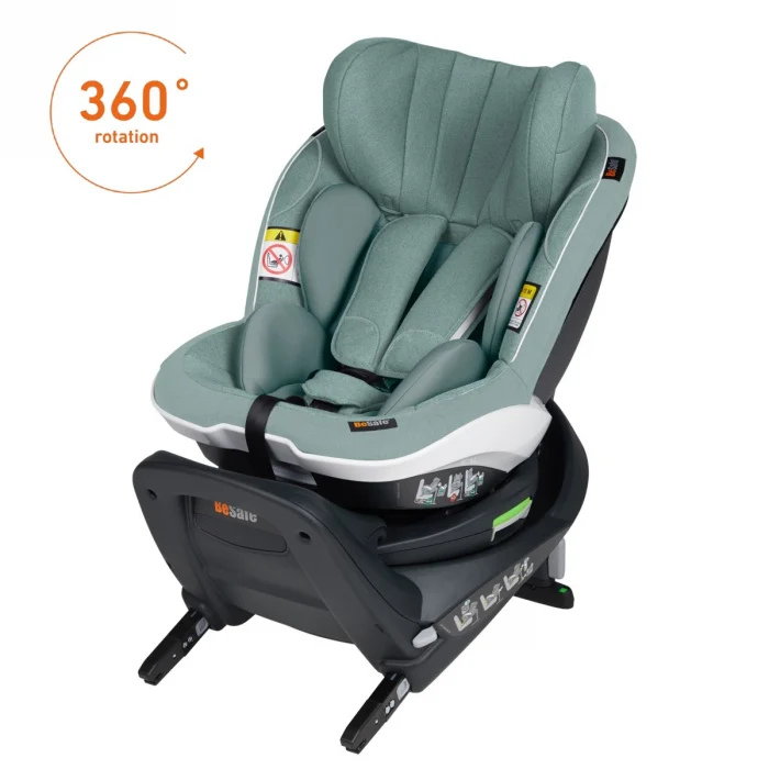 Scaun auto rotativ Besafe iZi Turn i-Size Sea Green [5]