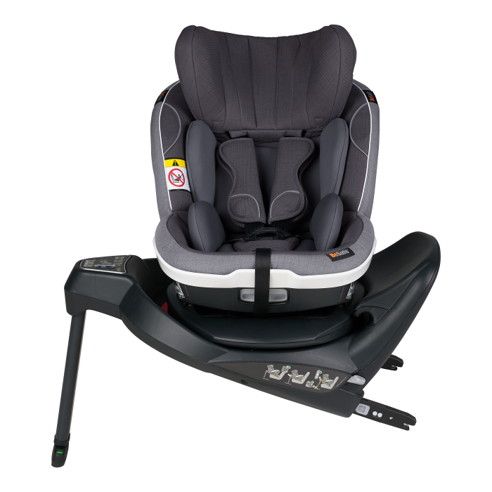 Scaun auto rotativ Besafe iZi Twist i-Size Metallic Melange [2]