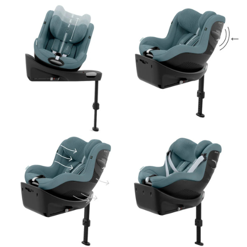 Scaun auto rotativ Cybex Sirona Gi i-Size Plus Stormy Blue [5]
