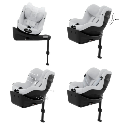 Scaun auto rotativ Cybex Sirona Gi i-Size Plus Fog Grey [4]