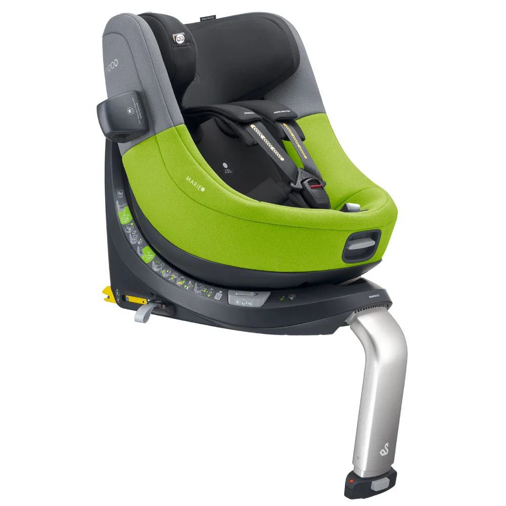 Scaun auto rotativ Swandoo Marie 5 i-Size Lime/Sesame Grey [3]