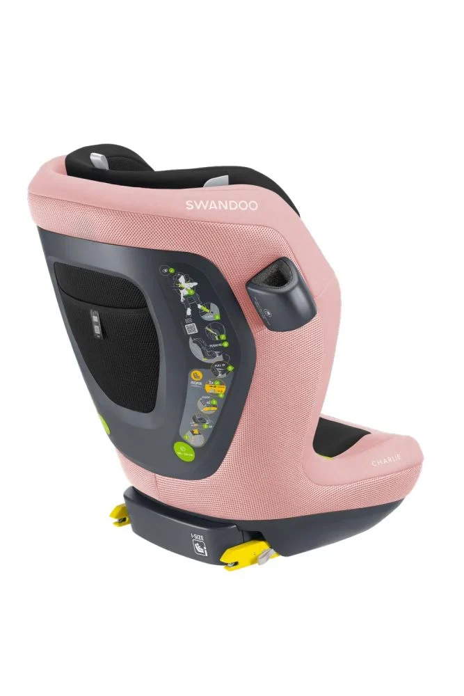 Scaun auto Swandoo Charlie i-Size Positive Pink Limited Edition [6]