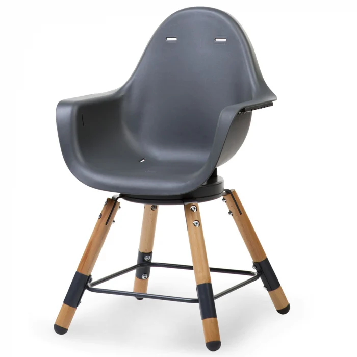 Scaun de masa reglabil in inaltime Childhome Evolu One.80, Natural/Antracit [3]