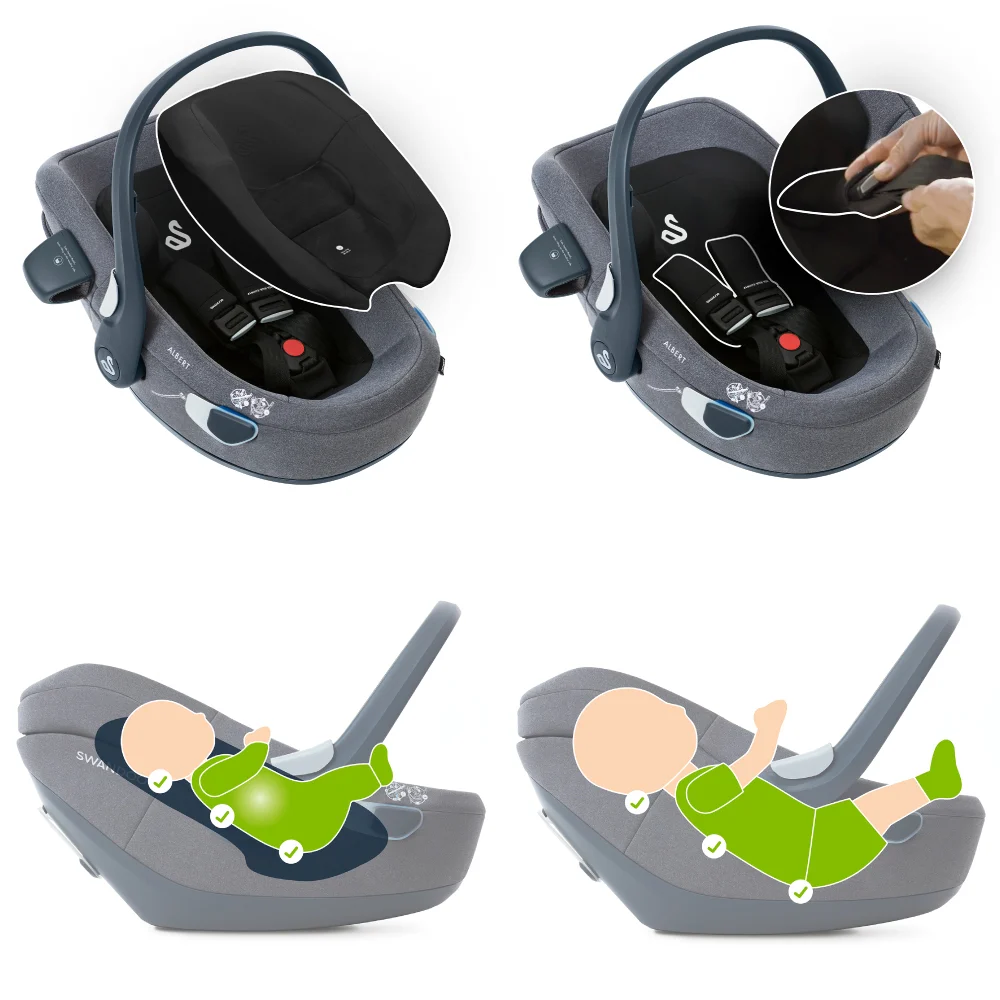 Scoica auto Swandoo Albert i-Size 1.2 Chia Black [4]