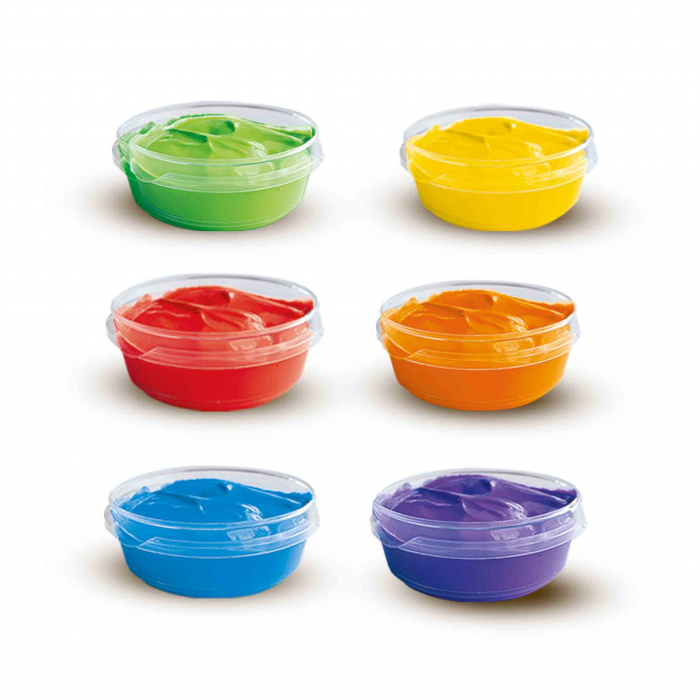 Set acuarele pentru degete (6 x 45ml) [2]