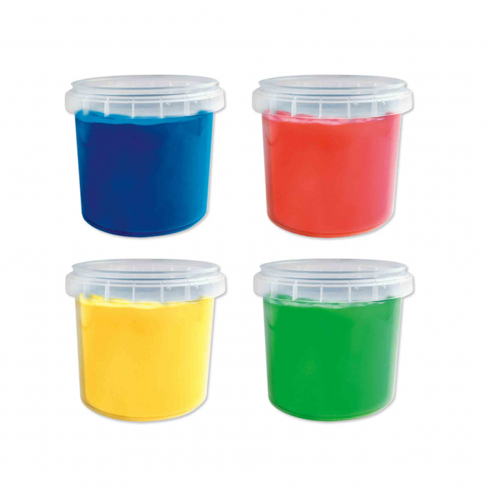 Set acuarele pentru degete, culori primare (4 x 110ml) [2]