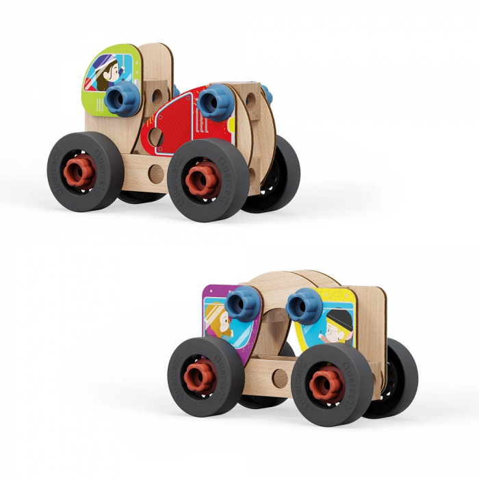 Set constructie vehicule Quercetti Bio [4]