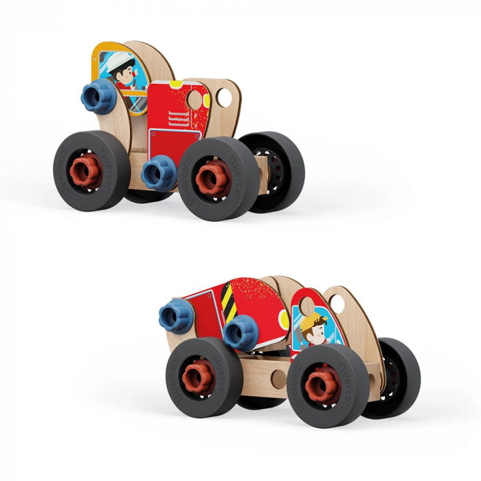 Set constructie vehicule Quercetti Bio [5]