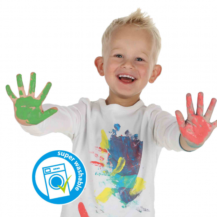 Set creativ - Set acuarele pentru degetele si carduri ECO [6]