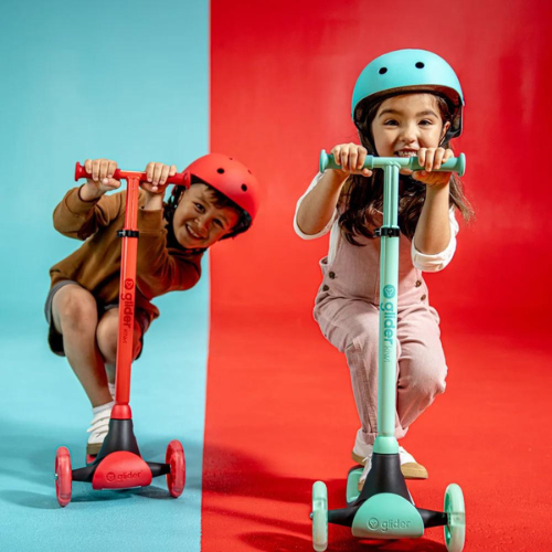 Trotineta cu 3 roti Yvolution Y Glider Kiwi Red [4]