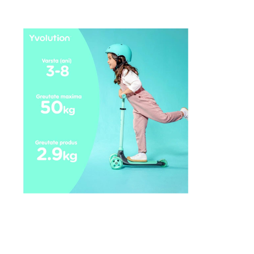 Trotineta cu 3 roti Yvolution Y Glider Kiwi Green [5]