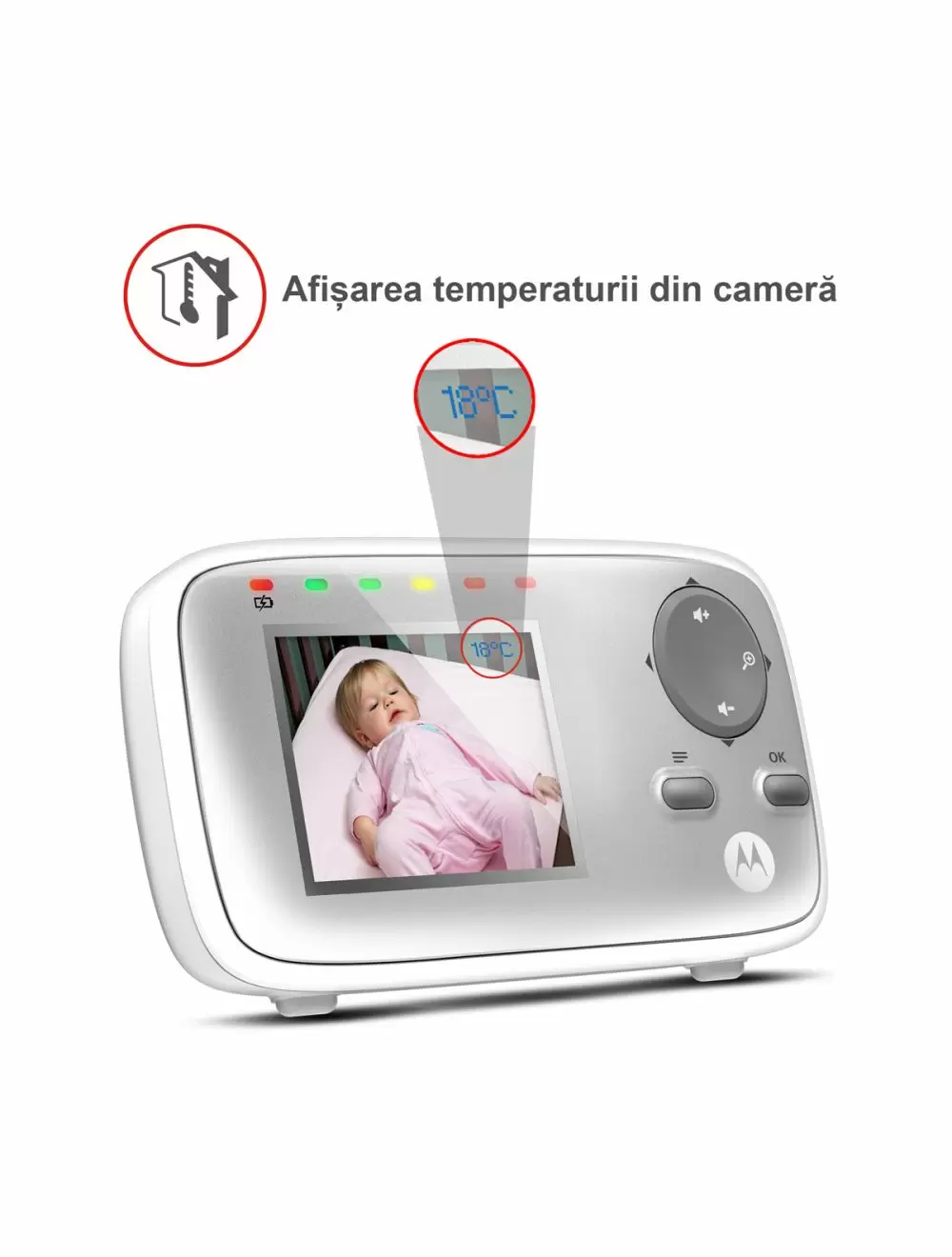 Video monitorul digital Motorola MBP482 [6]