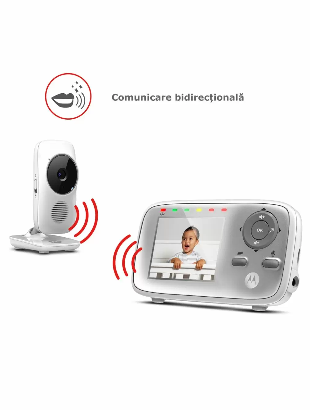 Video monitorul digital Motorola MBP483 [2]