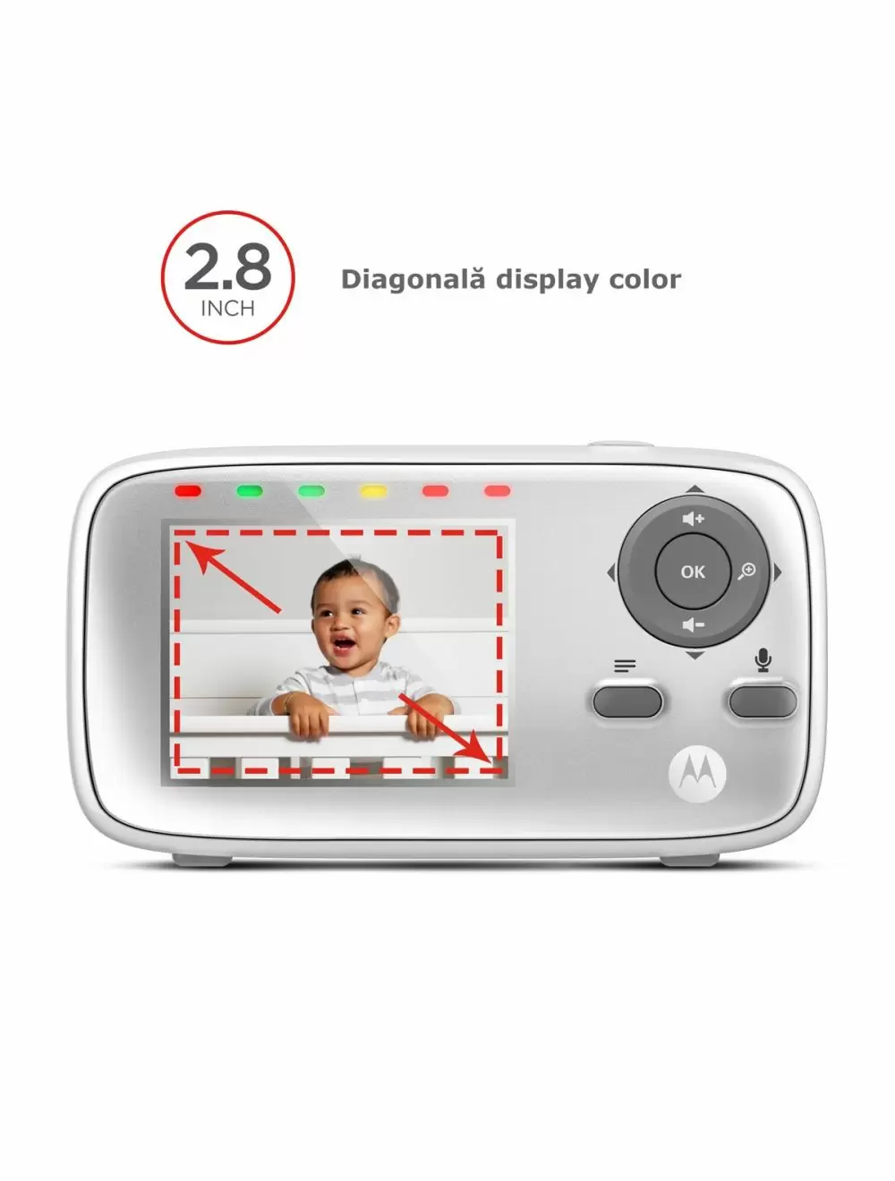 Video monitorul digital Motorola MBP483 [4]