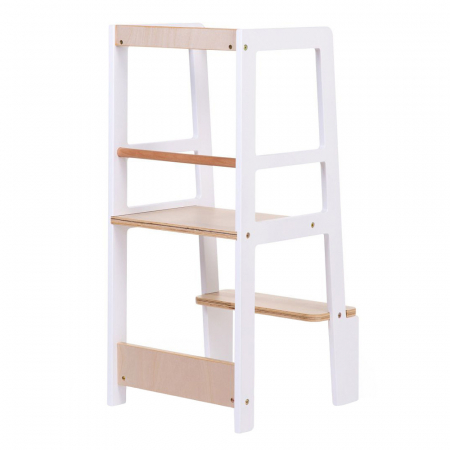 Turn de invatare Childhome Natural/Alb [0]