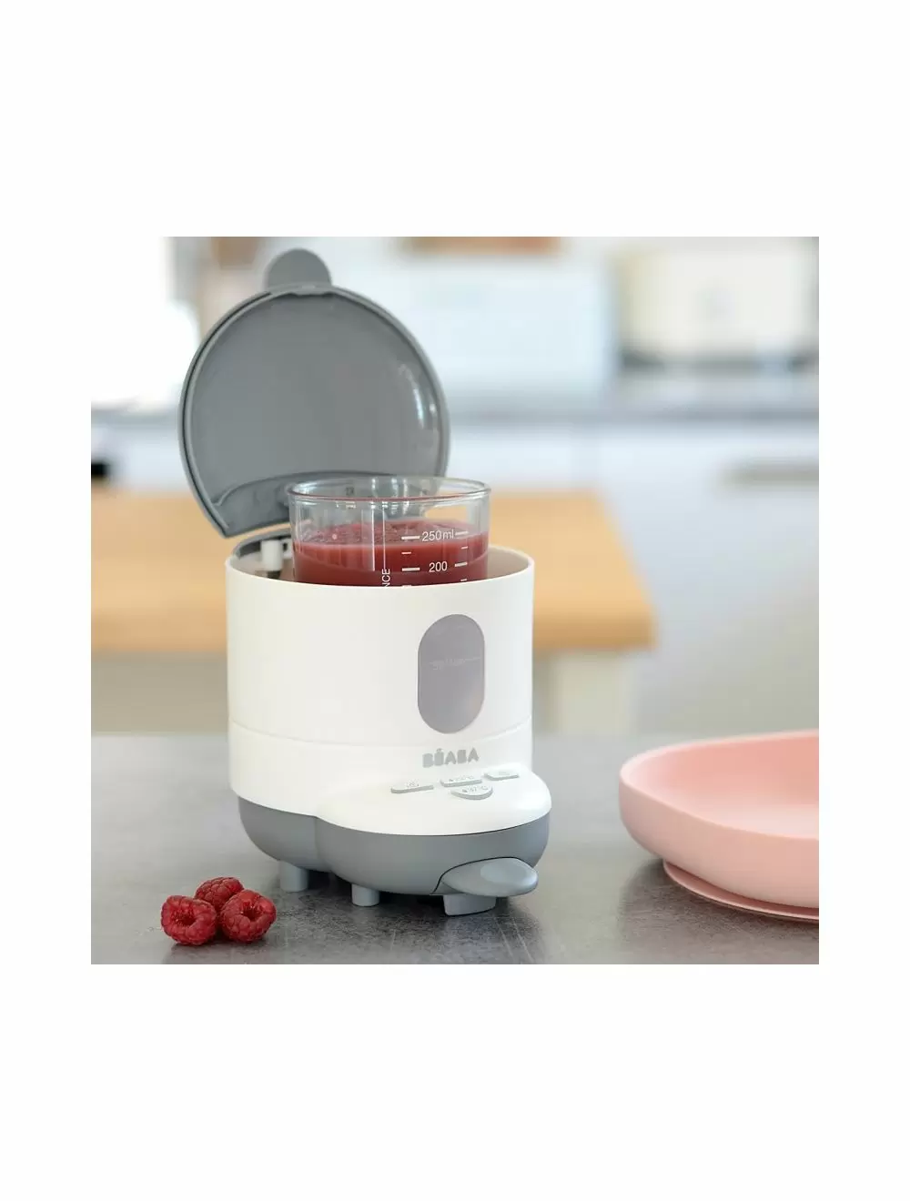 Bib'Expresso Beaba White Grey [3]