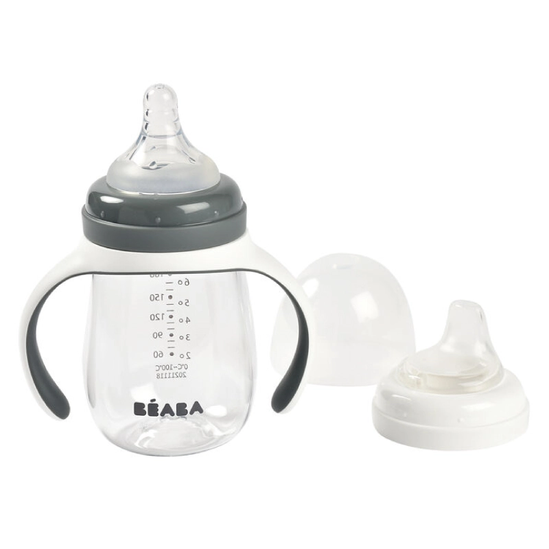 Biberon de invatare 2 in 1 din Tritan Beaba 210 ml [0]