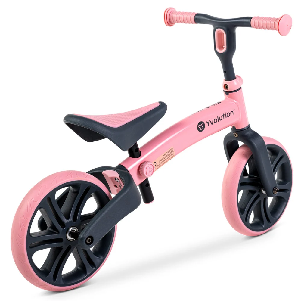 Bicicleta echilibru Yvolution Y Velo Junior pink [2]