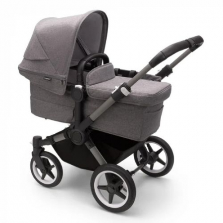 CARUCIOARE GEMENI/DUBLE - Carucior Bugaboo Donkey 5 Mono Graphite/Grey Melange