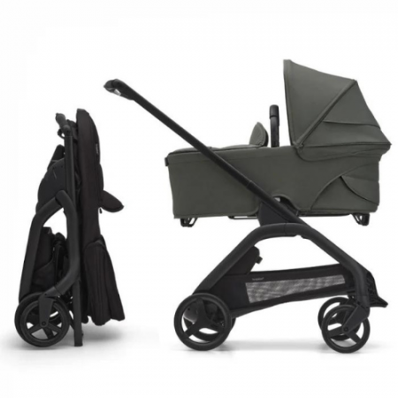 Sistem de calatorie 3 in 1 Bugaboo Dragonfly Black/Forest Green [11]