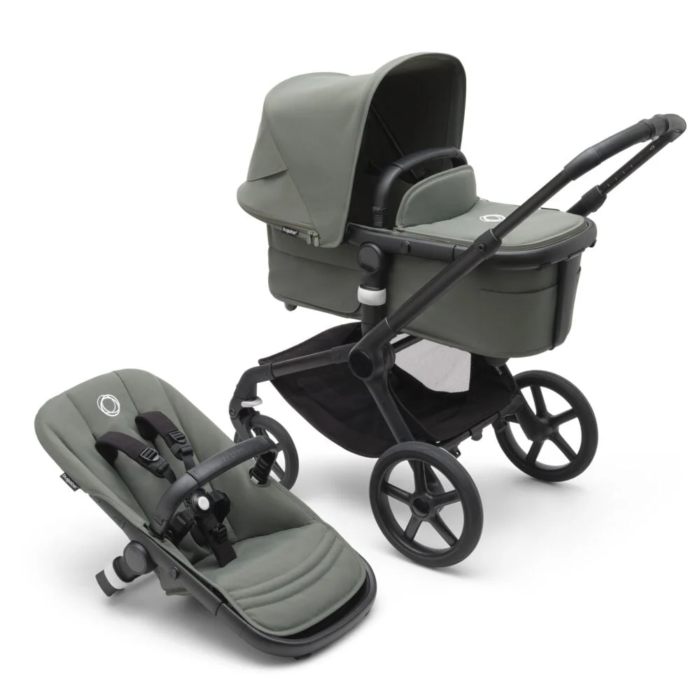 Carucior Bugaboo Fox 5 Black/Forest Green 2 in 1 [0]
