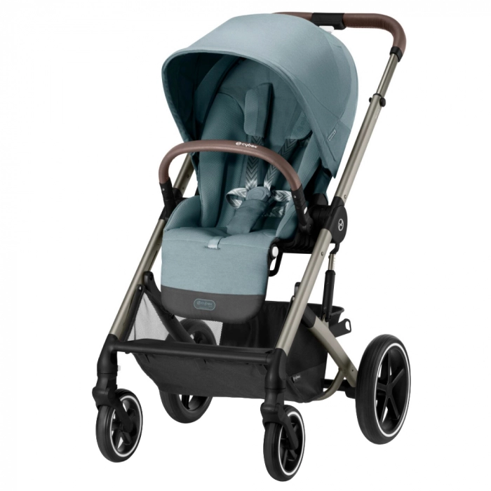 Carucior Cybex Balios S Lux 2 in 1 Taupe/Sky Blue [1]