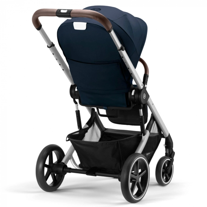 Carucior Cybex Balios S Lux 2 in 1 Silver/Ocean Blue [3]