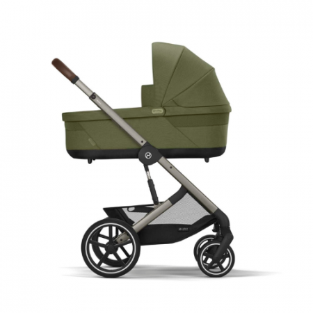 Carucior Cybex Balios S Lux 2 in 1 Taupe/Green Moss [7]