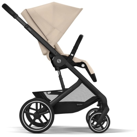 Carucior Cybex Balios S Lux 3 în 1 Black/Almond Beige – Ediție Limitată Black Friday 2025 [2]