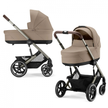 Carucior Cybex Balios S Lux 3 in 1 Taupe/Almond Beige [6]
