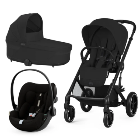 CARUCIOARE - Carucior Cybex Balios S Lux 3 in 1 Black/Moon Black