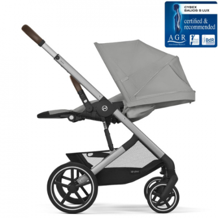 Carucior Cybex Balios S Lux 4 in 1 Silver/Stone Grey [4]
