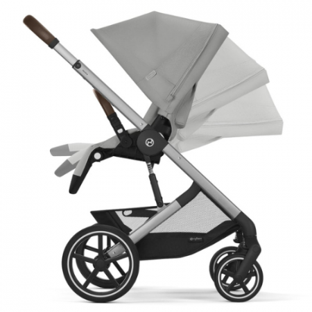 Carucior Cybex Balios S Lux 4 in 1 Silver/Stone Grey [5]