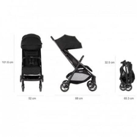Carucior Graco Myavo 3 in 1 Midnight- [8]