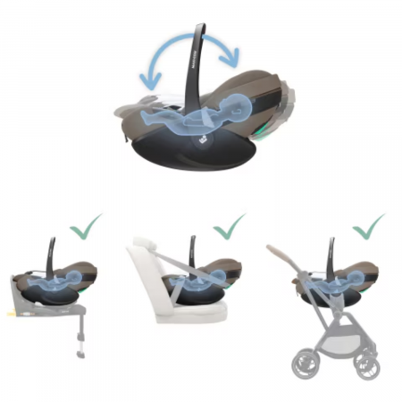 Carucior Maxi-Cosi Oxford 3 in 1 Truffle [22]