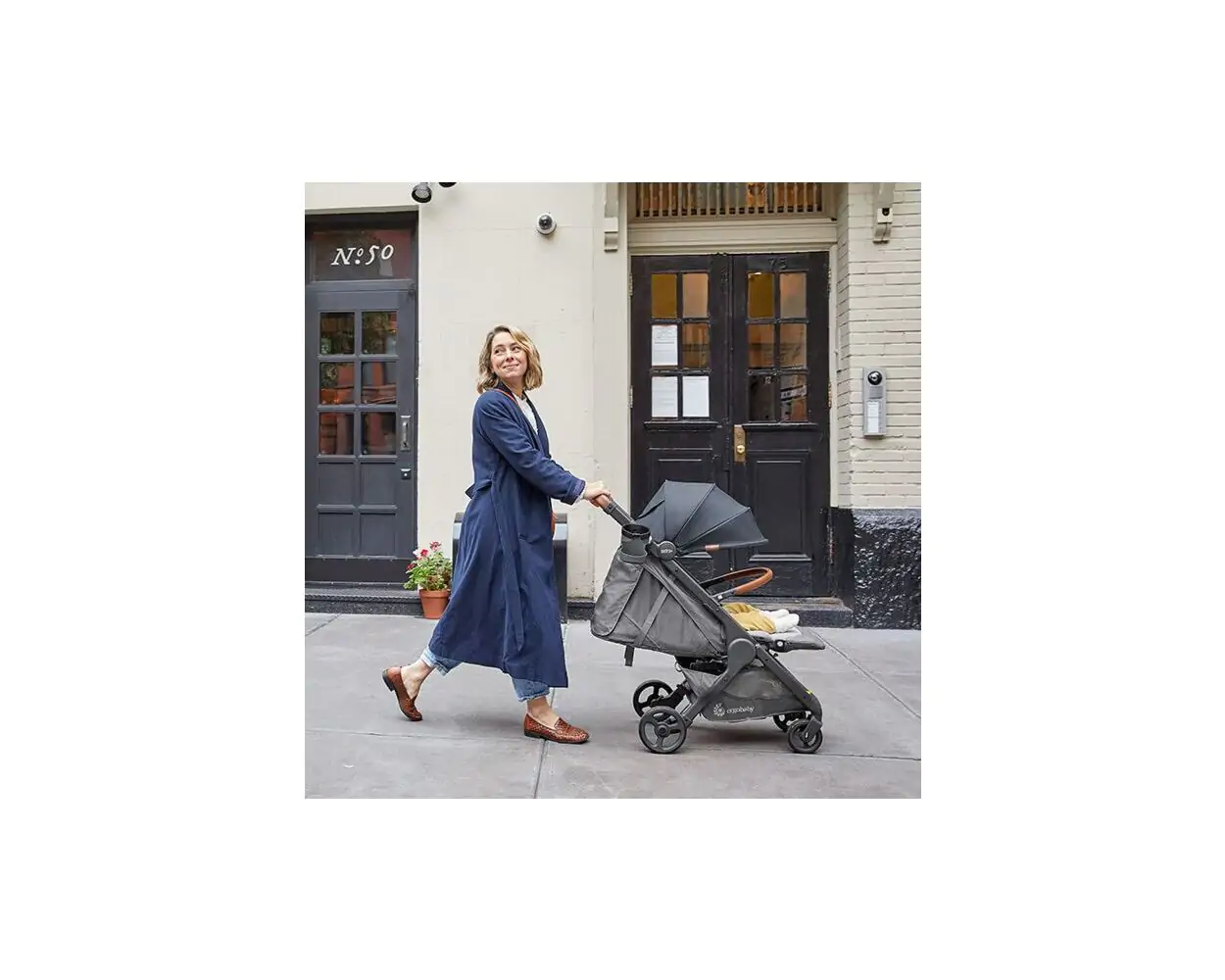 Carucior Metro+ Deluxe Ergobaby London Grey [5]