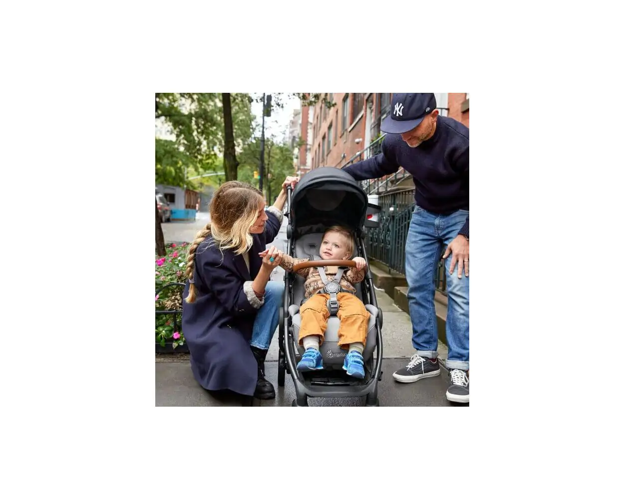 Carucior Metro+ Deluxe Ergobaby London Grey [6]