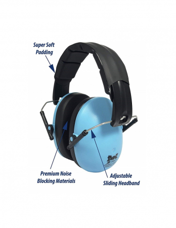 Casti Antifoane, Protectie Auz, Copii 3-10 ani, Banz Kidz - Sky Blue [2]