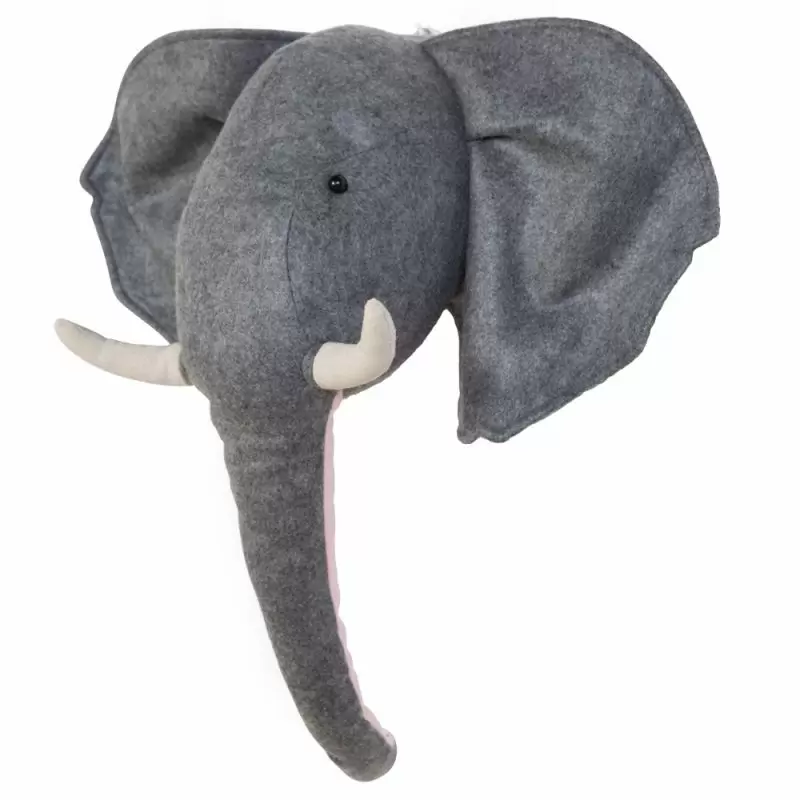 Decoratiune perete Childhome 15x28x36 cm, Elefant [1]
