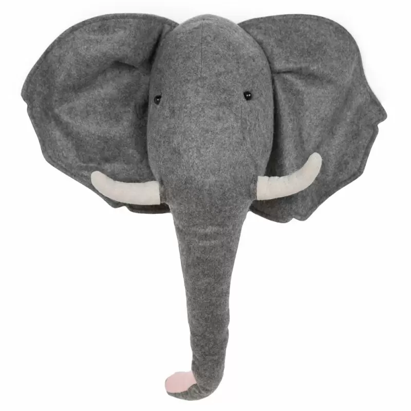 CAMERA COPILULUI - Decoratiune perete Childhome 15x28x36 cm, Elefant